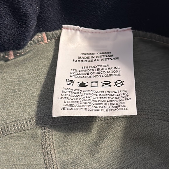 Nike Dri-Fit Pro Full Length Grey and Navy Leggings - Picture 5 of 8